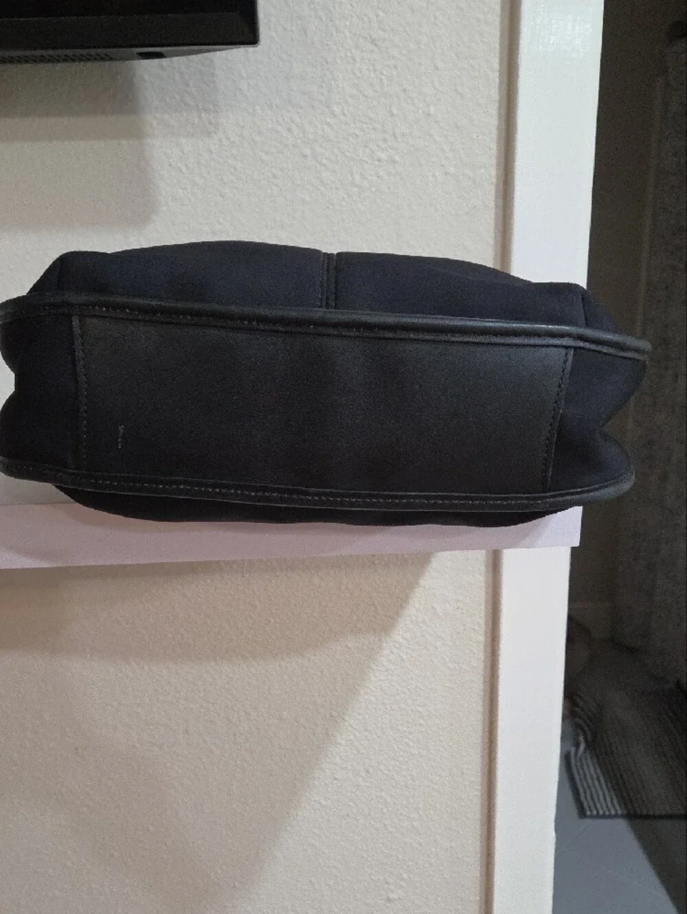 Coach F8C-6203 Black Neoprene ERGO Hobo Bag